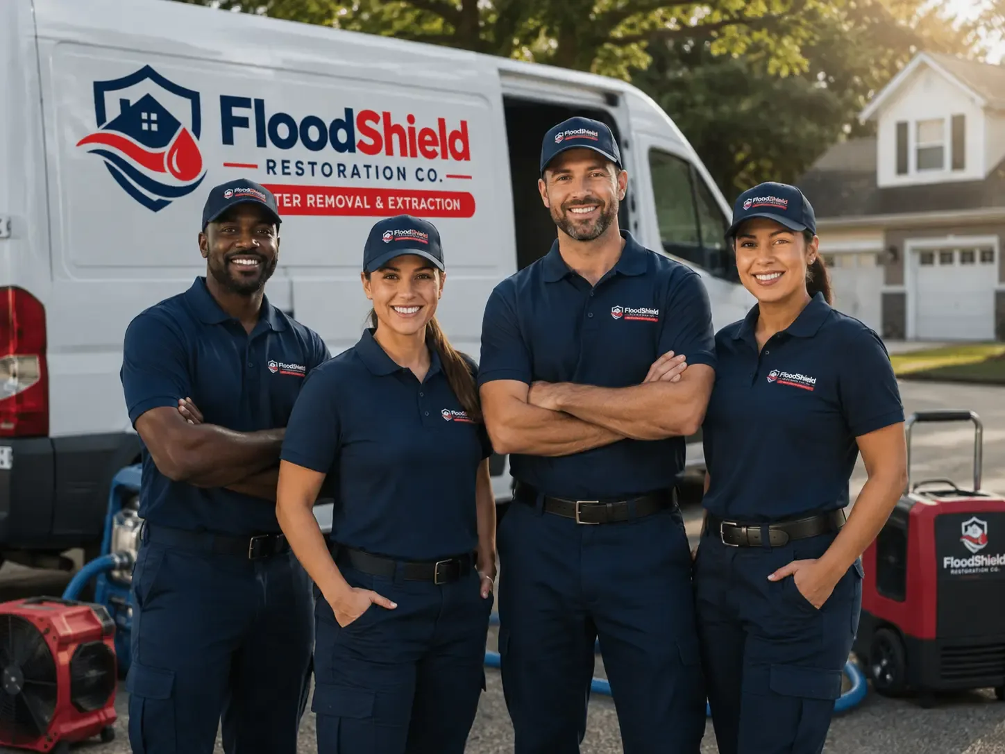 Flood Damage Restoration company in Oakland Mills, PA